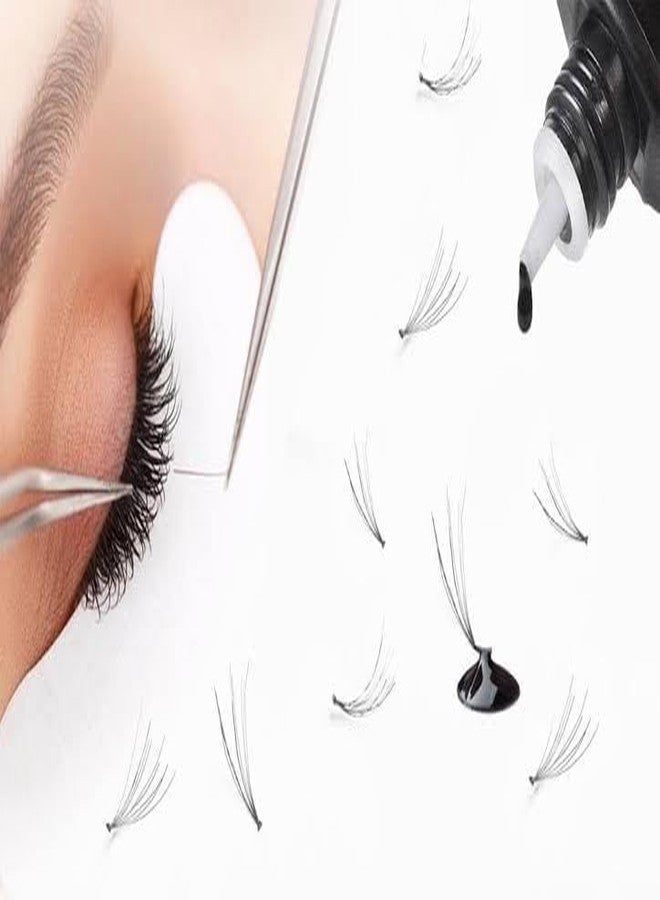 بيد غراء BID لتطويل الرموش الدائمة، ٥ مل / وقت جفاف ٠٫٥ ثانية / ثبات يدوم ٧-٨ أسابيع / قوة التصاق فائقة / للاستخدام الاحترافي فقط، لاصق أسود، مقاوم للماء والزيوت / قوة تثبيت هائلة - Image 3