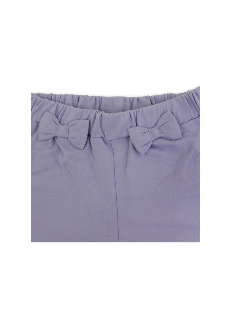 Pompelo Baby Girls Cotton Short – Purple - Image 3