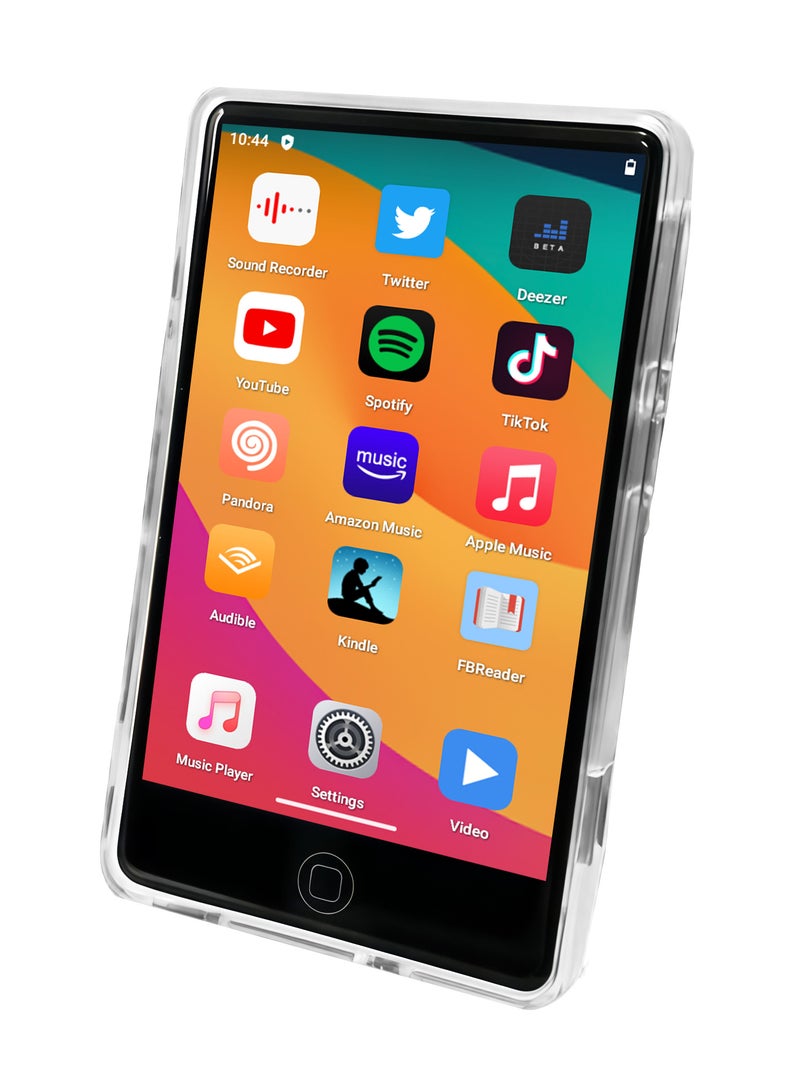 4.0″ Android 14.0 Octa-Core MP4 Music Player with WiFi & App Store Access, 4GB RAM + 64GB Storage – Portable MP5 Player - Image 1