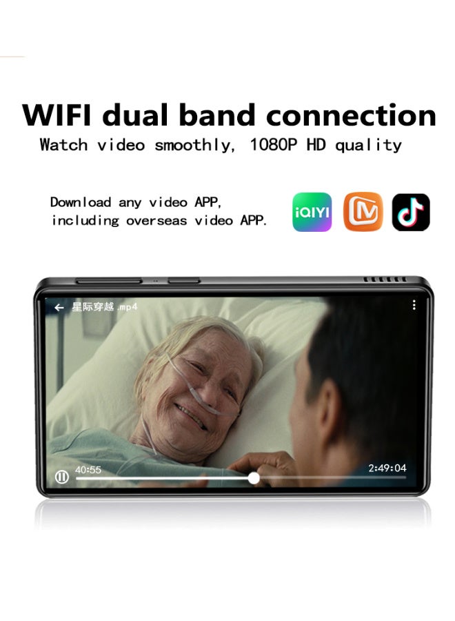 4.0″ Android 14.0 Octa-Core MP4 Music Player with WiFi & App Store Access, 4GB RAM + 64GB Storage – Portable MP5 Player - Image 4