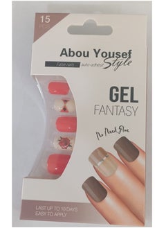 Abou Yousef Style ABOU YOUSEF FALSE NAILS GEL FANTASY 88-AY012  - Image 1