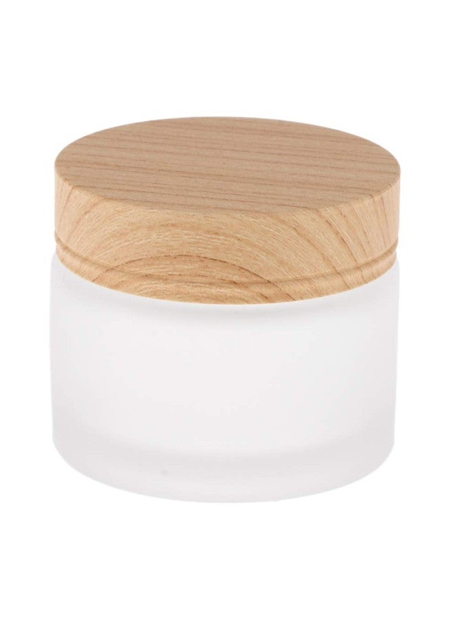 silvercnc Mini Glass Jars, Empty Cream Jars, Glass Jars - 50g - Image 1