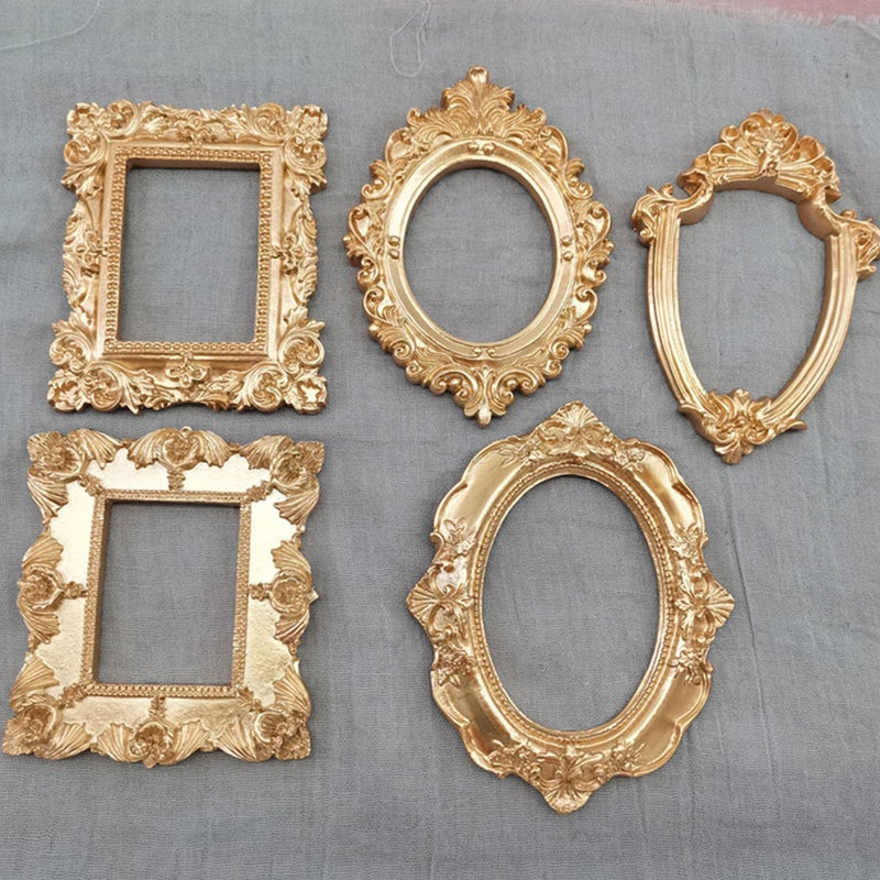 2pcs European Style Photo Frames Desktop Photo Frame Photo Props - Image 2