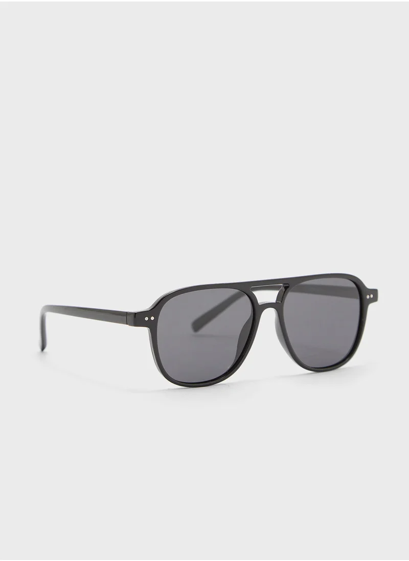 روبرت وود Polarized Lens Square Sunglasses