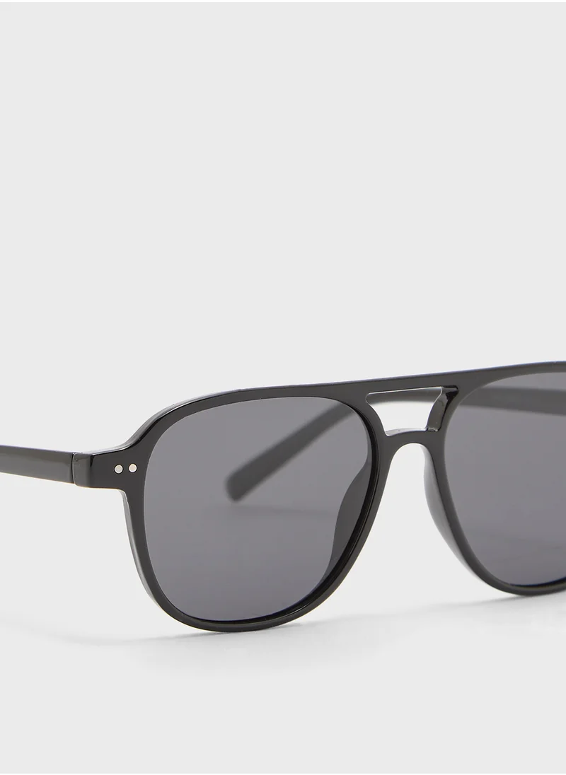 روبرت وود Polarized Lens Square Sunglasses