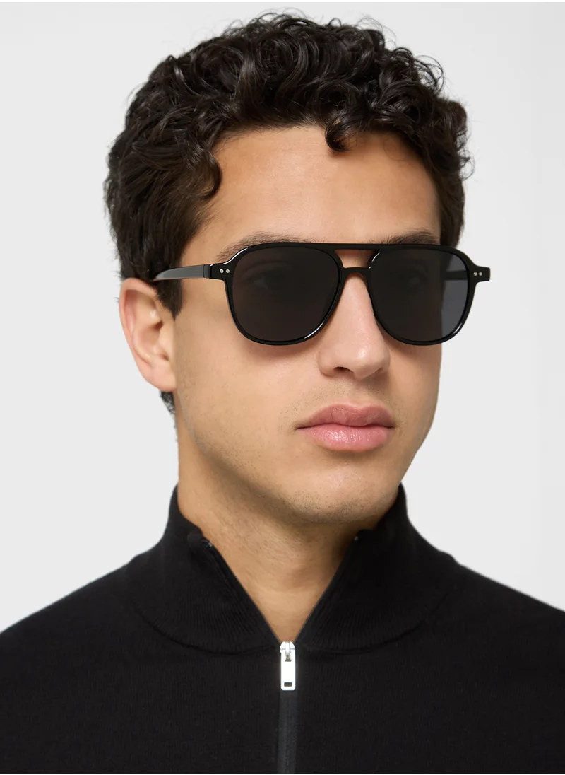 روبرت وود Polarized Lens Square Sunglasses