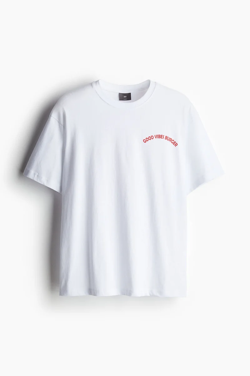 اتش اند ام Relaxed Fit Cotton T-Shirt