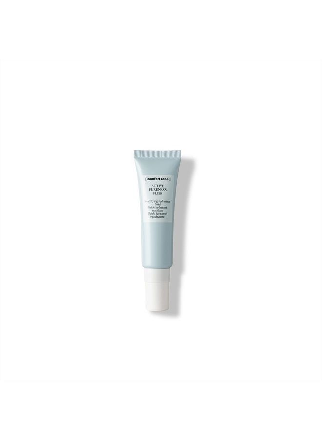 Comfort Zone [ Comfort Zone ] Active Pureness Fluid, Mattifying Yet Hydrating Formula, Primer And Moisturizer For Oily Skin, 1 Fl. Oz. - Image 1