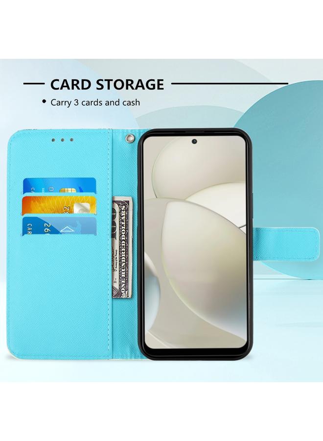 اس-توب جراب لهاتف Motorola Moto G Power 5G 2024 جراب هاتف جلدي قابل للطي أفقيًا برسومات ثلاثية الأبعاد - Image 5