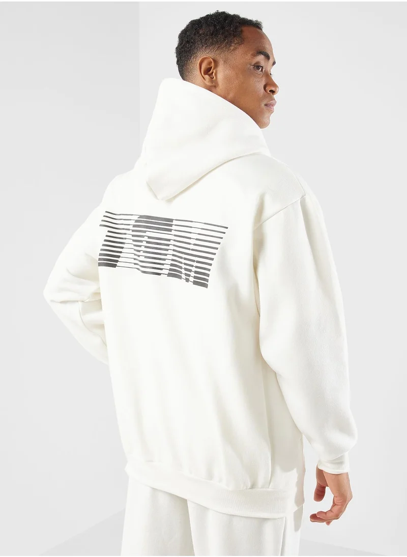 The Giving Movement Lounge Oversized Zip Hoodie