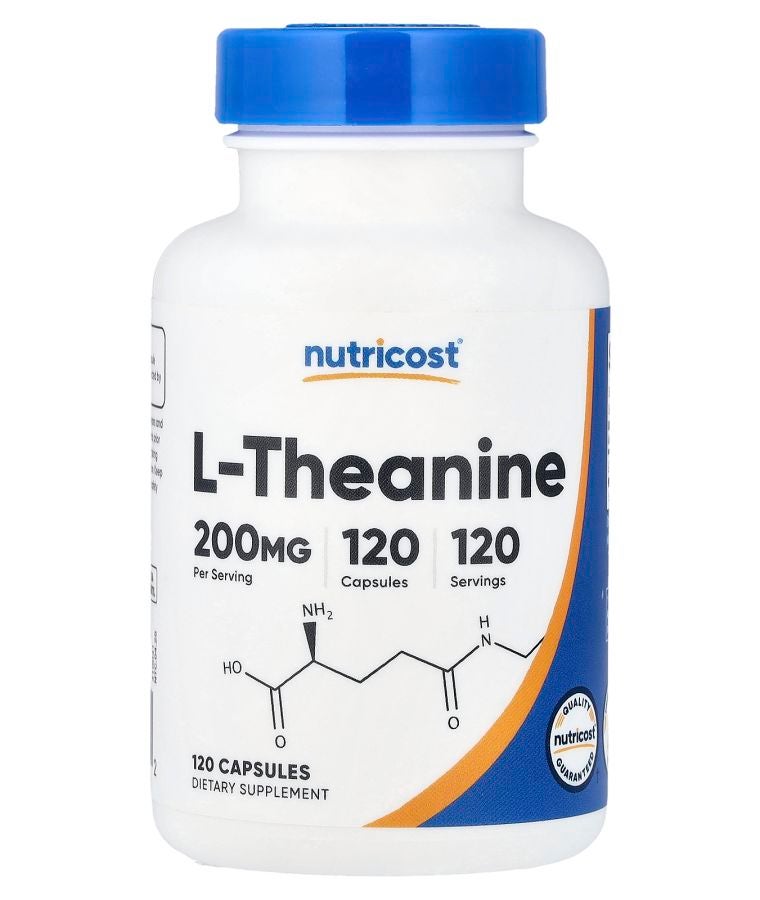 Nutricost L-Theanine 200 mg 120 Capsules