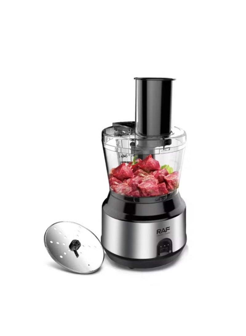 RAF معالج الطعام RAF R2872 – آلة مطبخ متعددة الوظائف 3 في 1 بشفرات من الفولاذ المقاوم للصدأ - Image 1