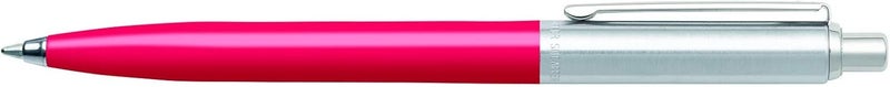 SHEAFFER SHEAFFER E23216551CS Sentinel Brushed Chrome Cap Barrel Ballpoint Pen  Deep Pink - Image 2