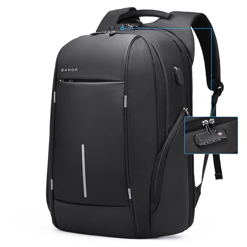 BANGE Travel Backpack for 15.6 Inch Notebook,Lightweight Work Backpacks for Men, Daily Fashion Backpack for Men and Women - Image 1