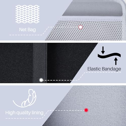 Lebakort Storage Case Compatible with Canon SELPHY QX20 / SELPHY Square QX10 Compact Photo Printer (Dark Gray Case) - Image 4