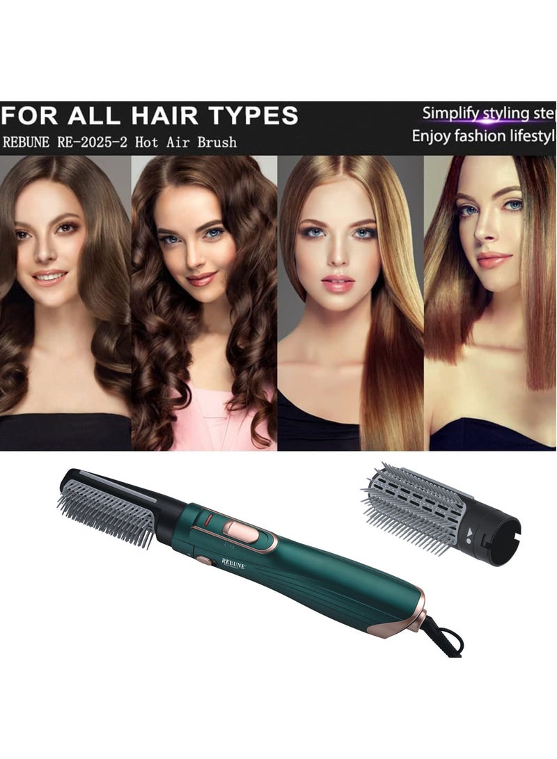 REBUNE Original Hair Dryer Brush 1200W One Step Volumizer and Hot Air Hair Styler - Image 2