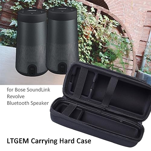 Careflection Hard EVA Box Bag Travel Carrying Case Bluetooth Speaker (ONLY for SOUNDLINK Revolve/Revolve Series II) (PS: ONLY Cover CASE) - Image 4