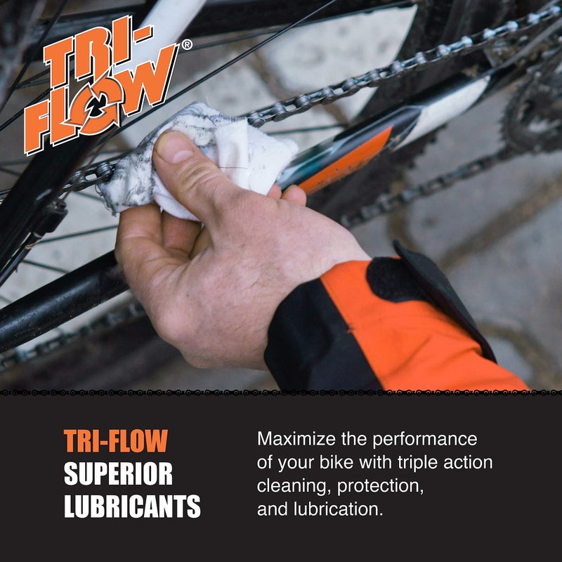 Tri-Flow TF21010 Superior Lubricant with Drip Bottle- 2 oz , Black/Red - Image 2