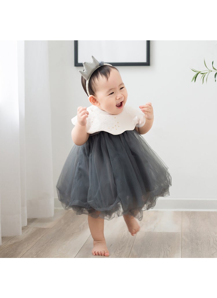 Generic Japanese Marl Tutu Skirt Childrens Puff Princess Summer White  - Image 4