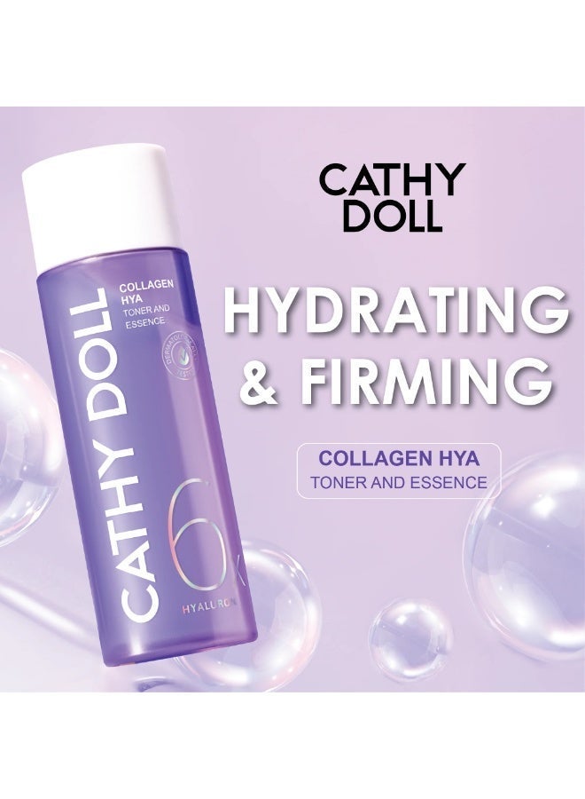 Cathy Doll Collagen And Hya Toner and Essence 120ml - Image 4