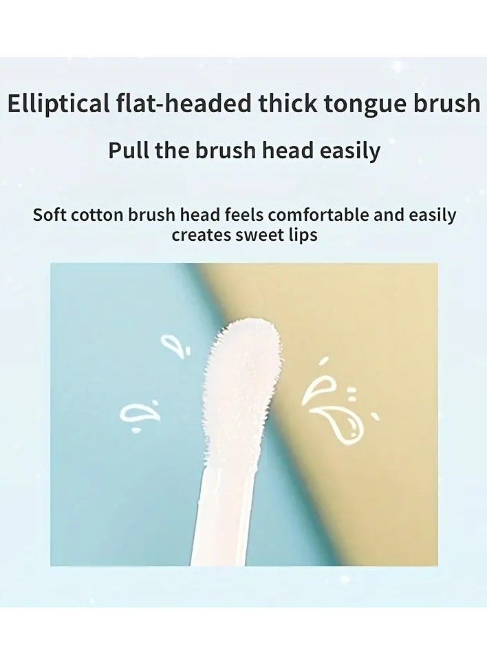 هايكسي مجموعة لمعان الشفاه الترطيب لظلال التوت هيكسي-لمعان المرآة، عراة لؤلؤية - Image 2