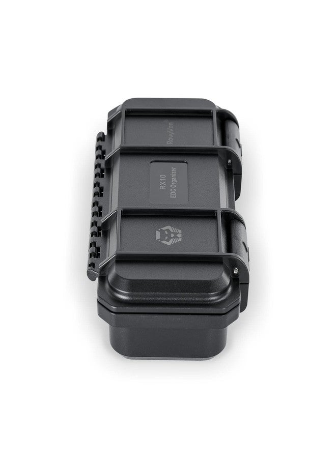RovyVon EDC Tool Case Box, Small Box Storage Case to Protect EDC Gears, Compact EDC Organizer Box, 1PCS (Black), 7" x 3.2" x 1.5" - Image 3