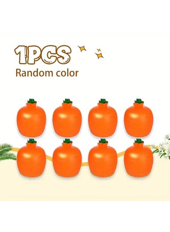 Cute Carrot Rabbit Squeeze Toy TPR Material Random Colors Fun Prank Gift - Image 1