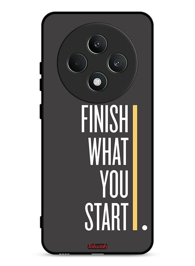 Tolwak Oppo Reno12 F 5G Protective Case Cover Finish What You Start - Image 1