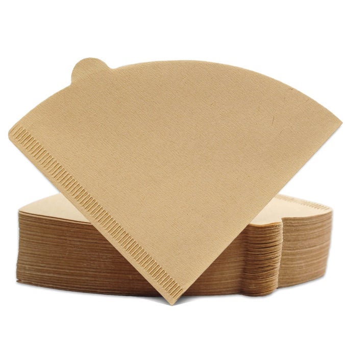CONE COFFEE FILTERS SIZE 01 100 COUNT UNBLEACHED 12 CUPS DISPOSABLE V01 COFFEE PAPER FILTERS COMPATIBLE WITH CONE SHAPED POUR OVER COFFEE FILTER AND DRIP COFFEE MAKER
