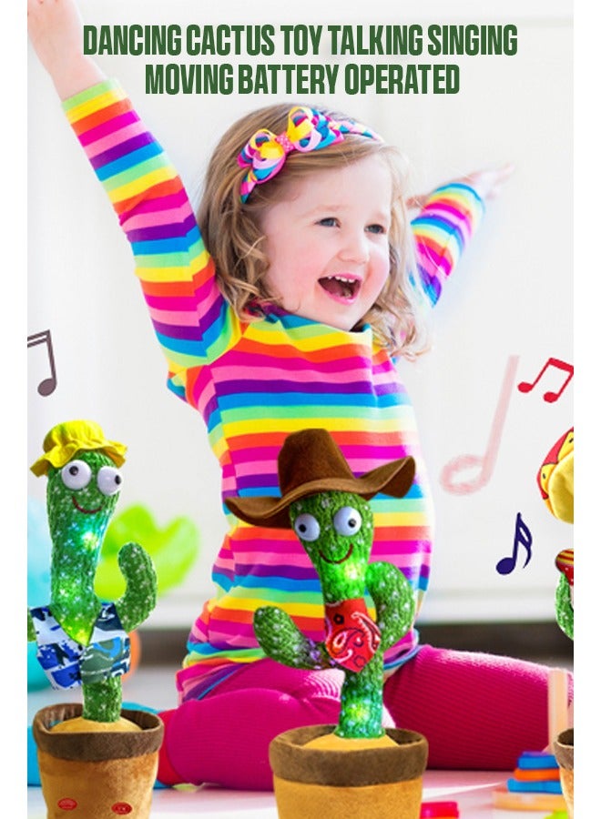 Dancing Cactus Toy Talking Singing Moving Battery Operated  - Image 3