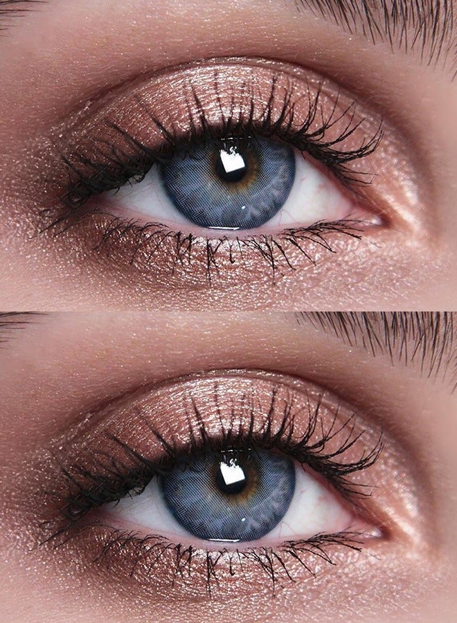 سيدة جديدة عدسات لاصقة ملونة زرقاء من فريش ليدي للاستخدام السنوي - Image 2