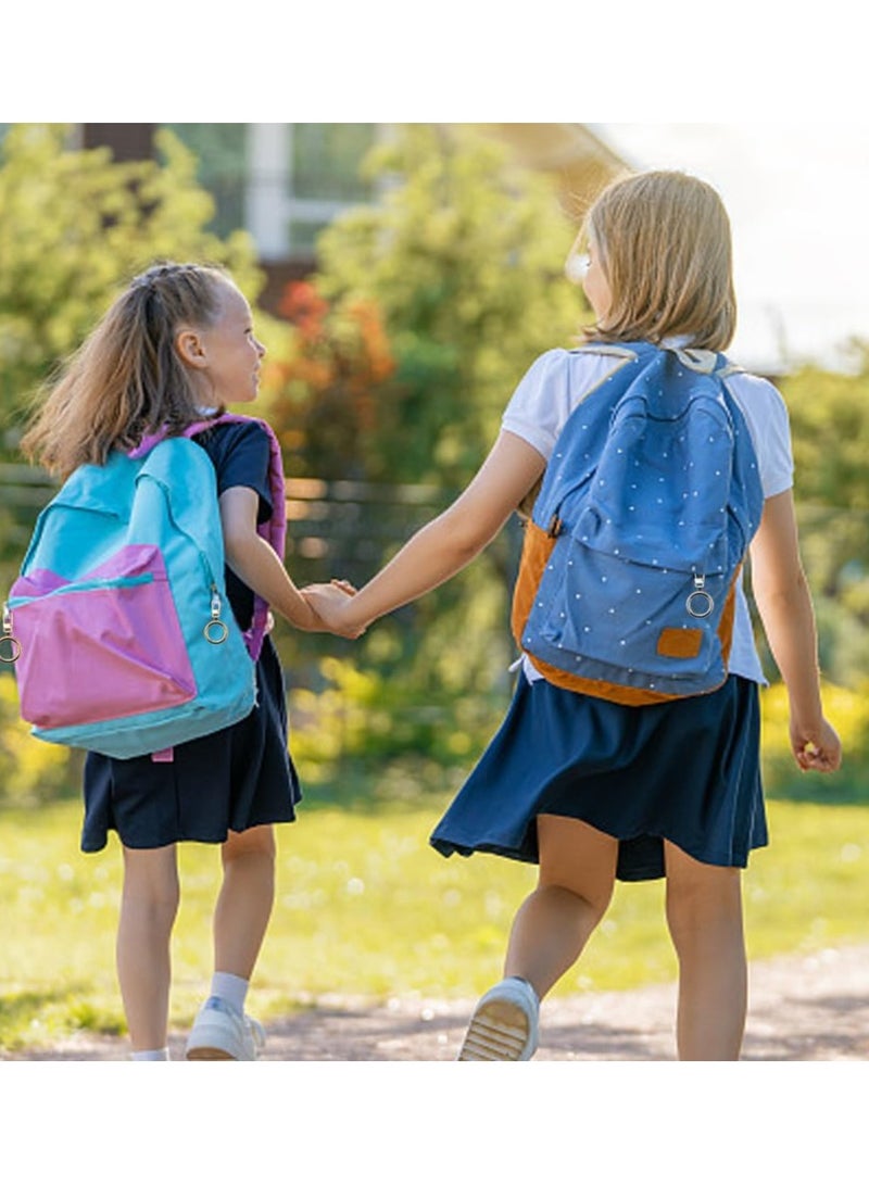 Excefore 20 Pcs Zipper Pull Replacement, Detachable Zip Pulls Metal Zipper Gripper Zip Repair Pull Tab Zipper Pull Replacement Slider Kit for Coat, Jacket, Backpack, Handbags (Round) - Image 2