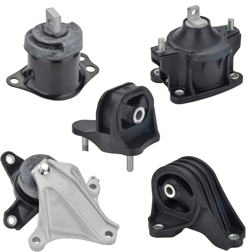 Arokzn Engine Motor and Transmission Bracket Kits for Honda Accord 2.4L (2013-2017) - 5PCS Set - Image 1