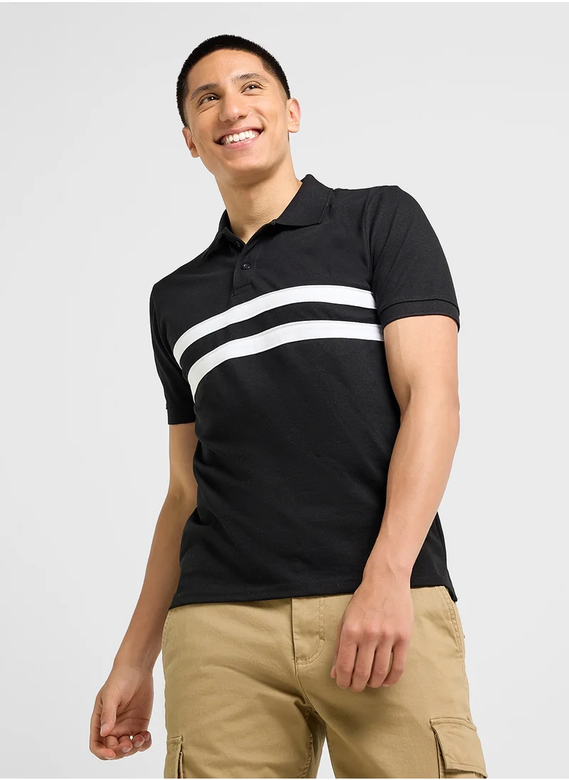 سفنتي فايف Casual Polo Shirt