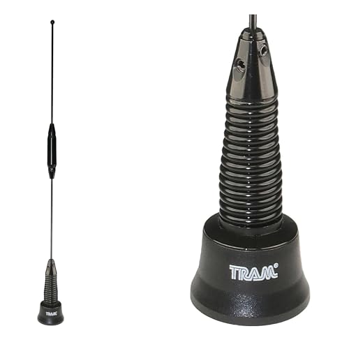 Tram® 150 to 170/440 to 520/800 to 960 MHz 4.12-dBi Gain 17-1/2-In. Tall Pre-Tuned Tri-Band NMO Wideband Antenna - Image 1