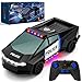 MACALOCA Remote Control Car Toys 120 Police Theme RC Truck with Flashing LED Lights and Loadspace 24 GHz Rechargeable Racing RC Cars Vehicle Toys for Kids Boys Girls 3 5 7 10 Easter Gifts for Kids - Image 2