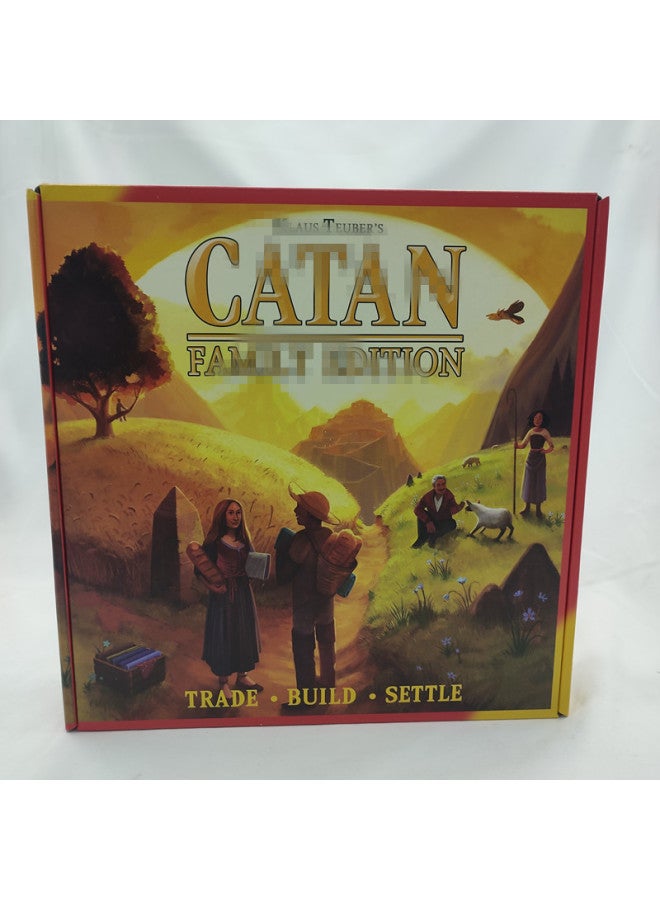 Cross-Border Best-Selling English Version Of The Full Range Of Catan Board Game Catan Adult Educational Leisure Toys Game Cards