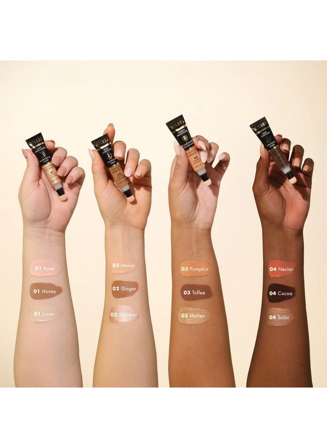 MILANI - Conceal + Perfect Undereye Brightener For Treating Dark Circles, Face Lift Collection Rose - Image 1