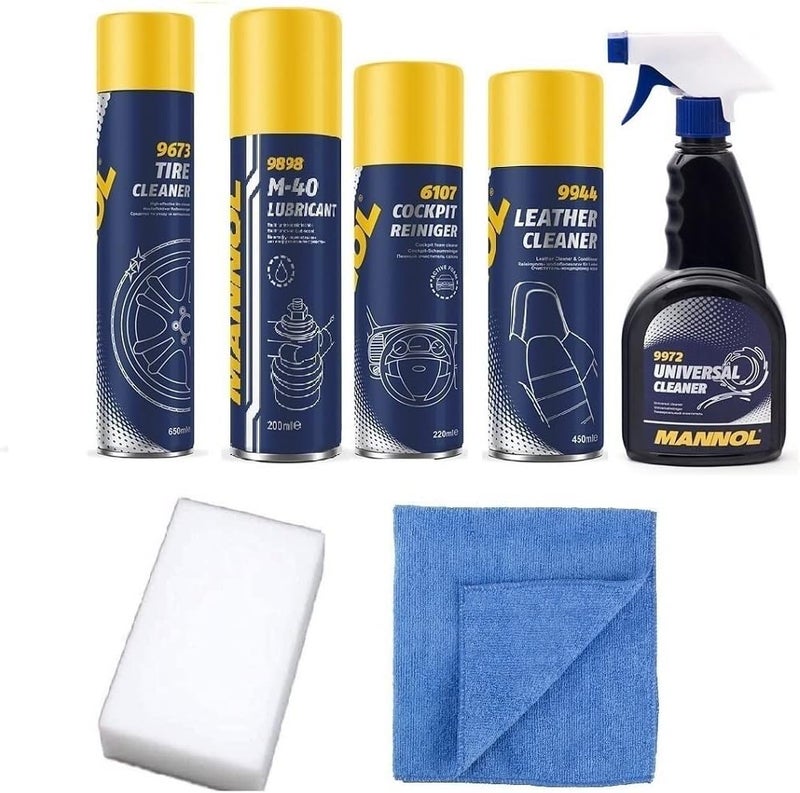 MANNOL HTE Premium Mannol (Advance Car Care Cleaning Kit) - Image 1