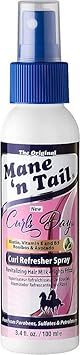 Mane 'n Tail Mane n Tail Curls Day Curl Refresher Spray 100ml Fights Frizz Detangles and ReMoisturises With VITAMIN E and B5 Promotes healthy hair growth - Image 1