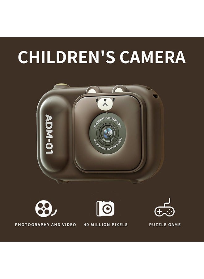 XiuWoo Kids Camera with Tripod, Birthday Gifts for Girls/Boys Age 3-9yr,Cute Portable Little Girls/Boys Gifts Kids Camera Toys for 3-12 Year Old Boys/Girls,Selfie Camera for Kids - Image 2