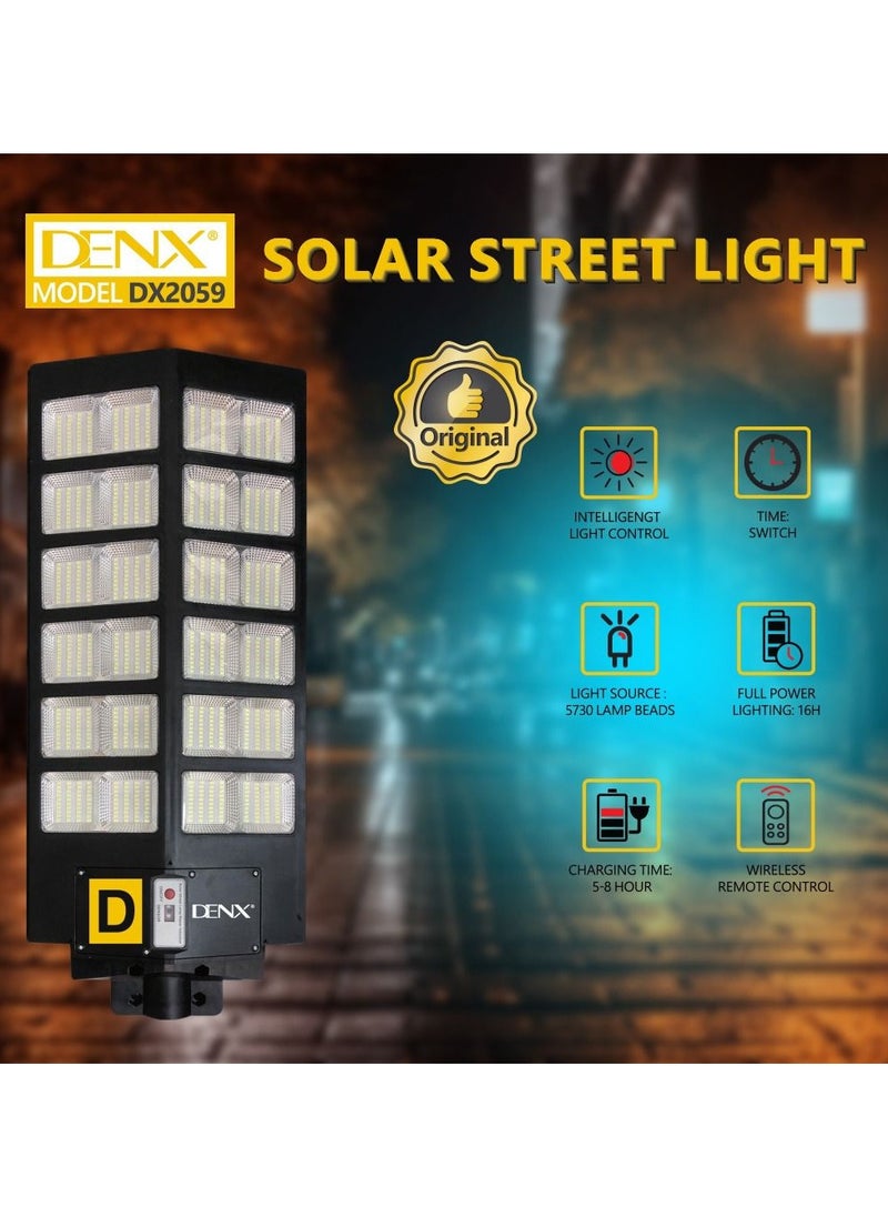 Denx Integrated High-Brightness Solar-Powered Street Light for Outdoor Use  - Image 3