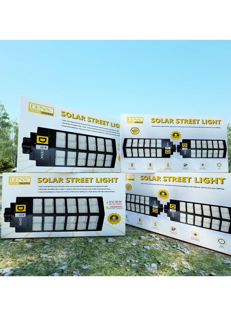 Denx Integrated High-Brightness Solar-Powered Street Light for Outdoor Use  - Image 5
