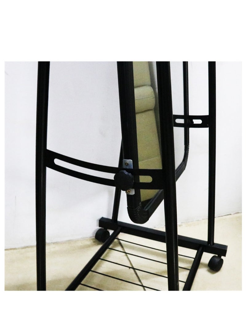 Full Length Standing Mirror 40 Cm X 35 Cm X 152 Cm Black  - Image 5