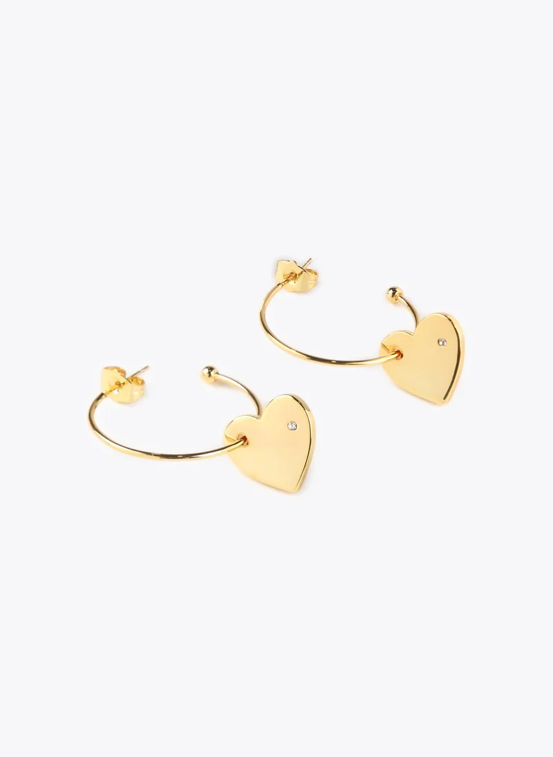 Lola Casademunt Hoop earrings with heart