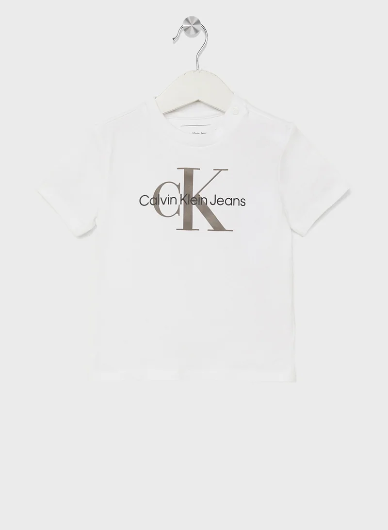 Calvin Klein Jeans Infant Logo T-Shirt & Pants Set