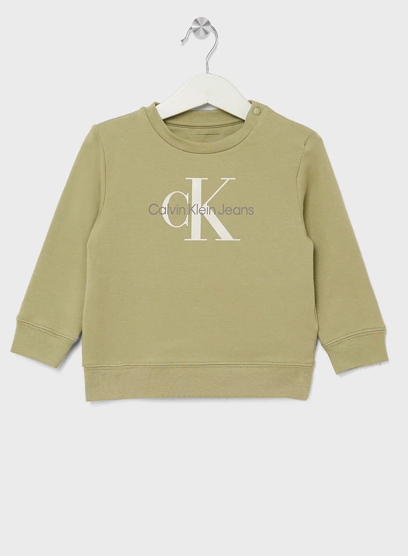 Calvin Klein Jeans Infant Logo T-Shirt & Pants Set