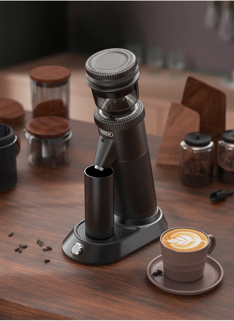 HiBREW - HiBREW G5 48mm Conical Burr Electric Coffee Grinder Compact Portable Coffee Bean Mill Kitchen for Espresso Turkish Coffee - Image 1