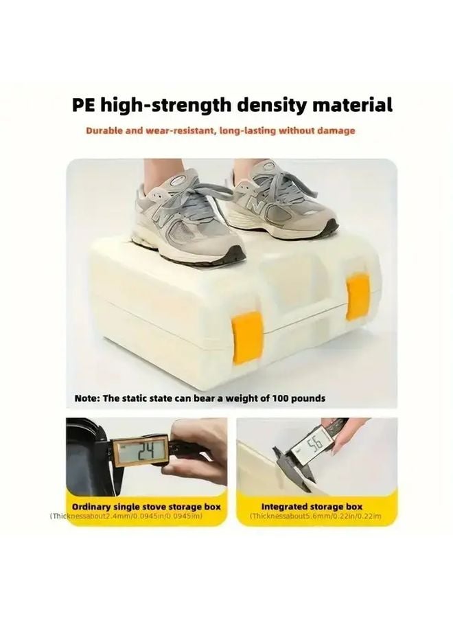 Elegant White Outdoor Camping Stove Organizer Bag For THINK Storage Box Accessories - Image 5