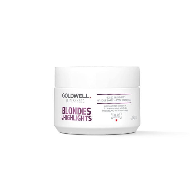Goldwell Dualsenses Blondes & Highlights Anti-Yellow 60sec Treatment 6.8oz, 200mL - Image 1